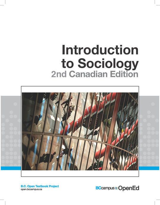 Introduction to Sociology - 2nd Canadian Edition