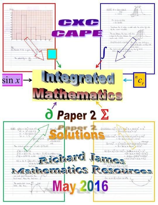 CXC CAPE Integrated  May 20016: Paper 2 Solutions 