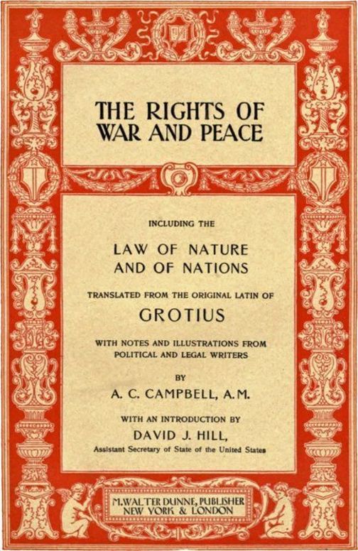 The Rights of War and Peace