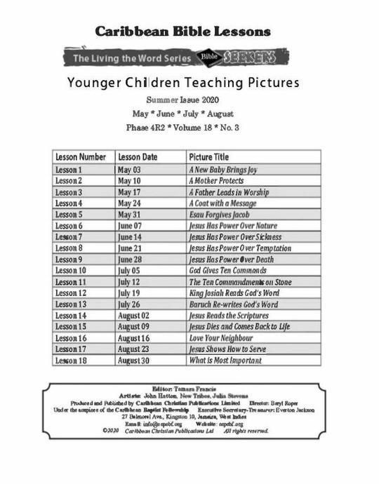 Bible Seekers - Teaching Pictures Summer Issue 2020