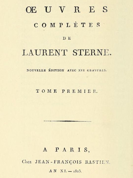 OEuvres complètes, tome 1/6